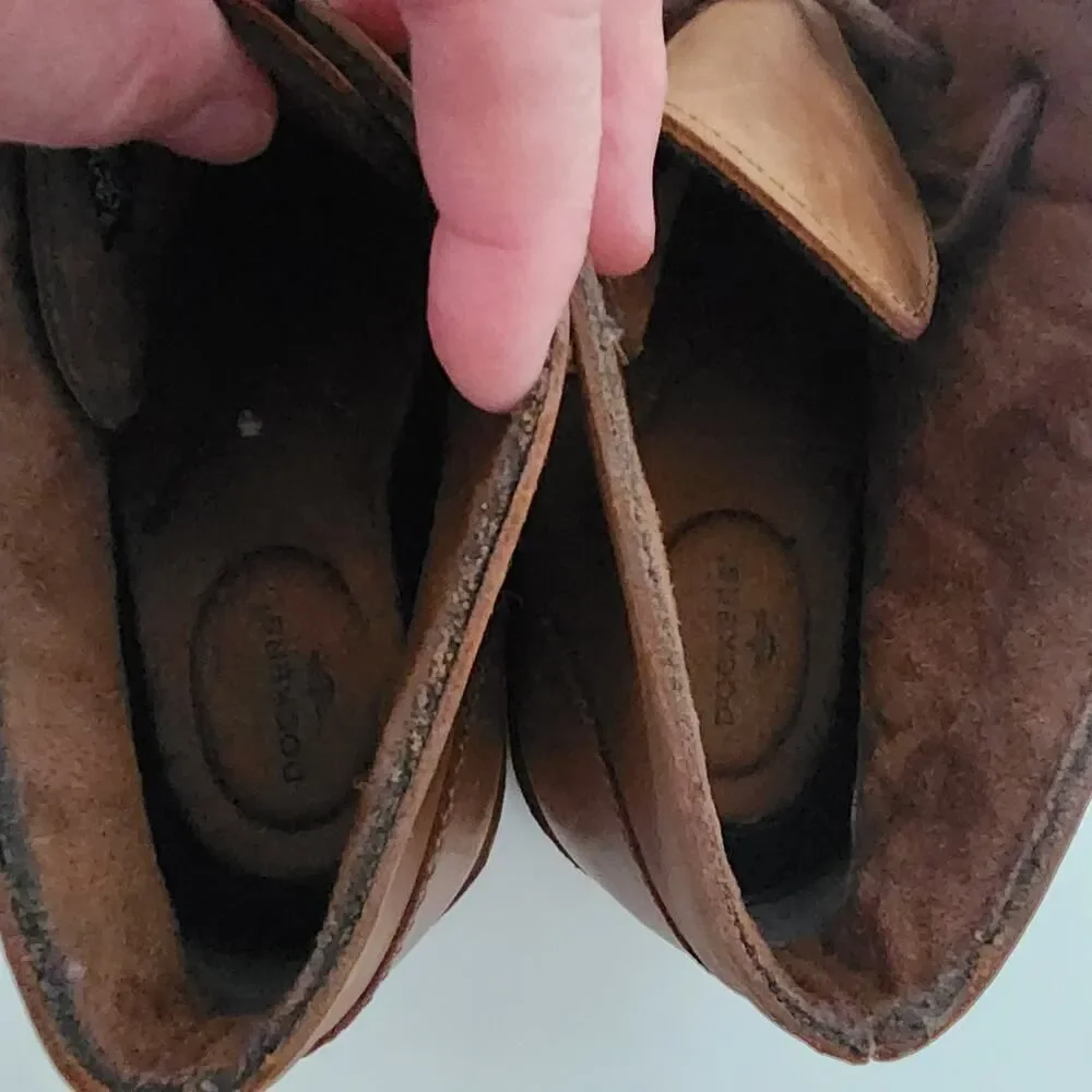 Dockers Brown Tussock Chukka Leather Boots mens size 11 M‎